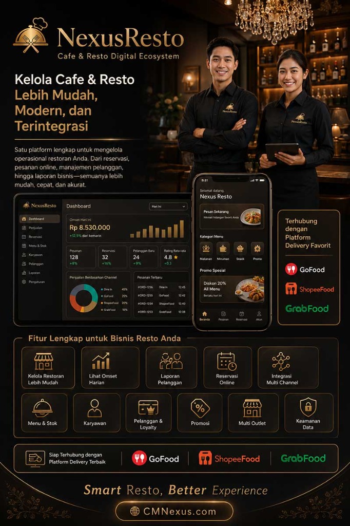NexusResto — POS Resto & Cafe — CMNexus