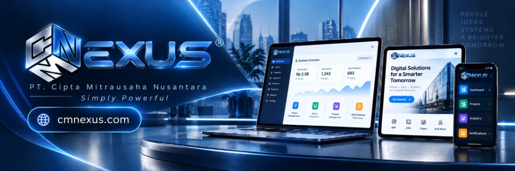 CMNEXUS PT. Cipta Mitrausaha Nusantara - Simply Powerful - Solusi Digital Terintegrasi
