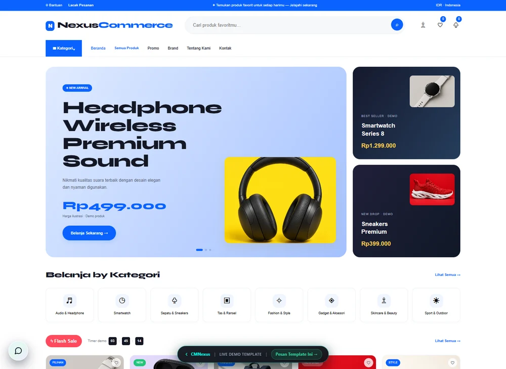 Ecommerce — NexusCommerce