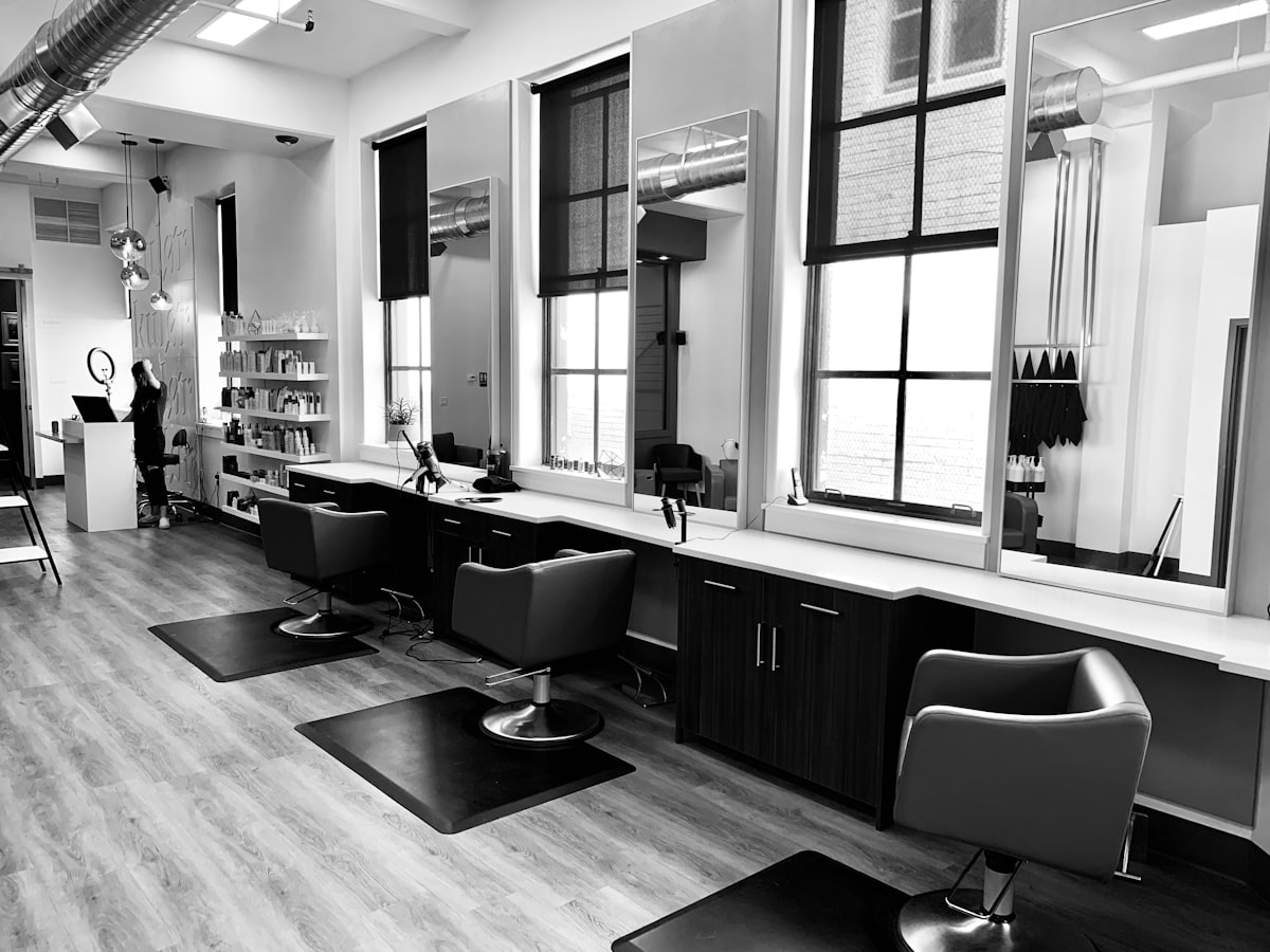 Landing Page Salon